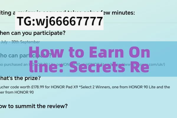 How to Earn Online: Secrets Revealed