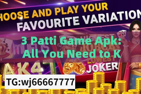 3 Patti Game Apk: All You Need to Know for an Unforgettable Gaming Experience